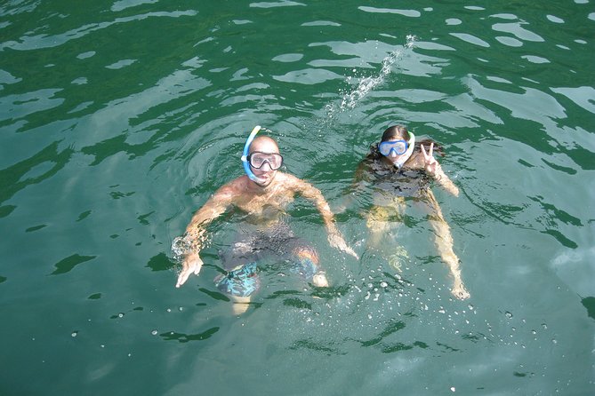 1 Day Boat Tour: HaLong Bay, Lan Ha Bay, Natural Beach and Full Moon Party - Morning views across Lan Ha Bay