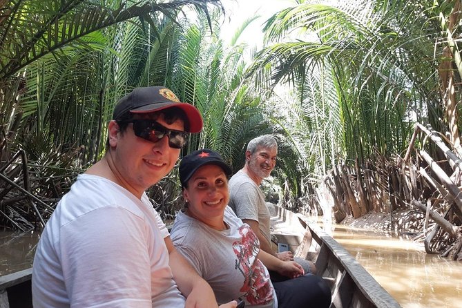1-Day Explore Non-Touristy Side Of Mekong Delta- Group 10 Max - Crossing the Mekong by Hoa Dinh boat