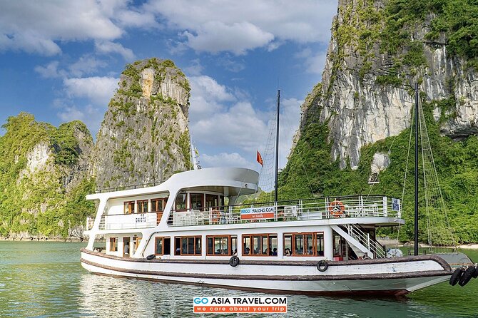 1 Day Tour to Halong Bay Cruise from 3 - 5 star Cruise & Transfer - Boarding at Tuan Chau Island around noon