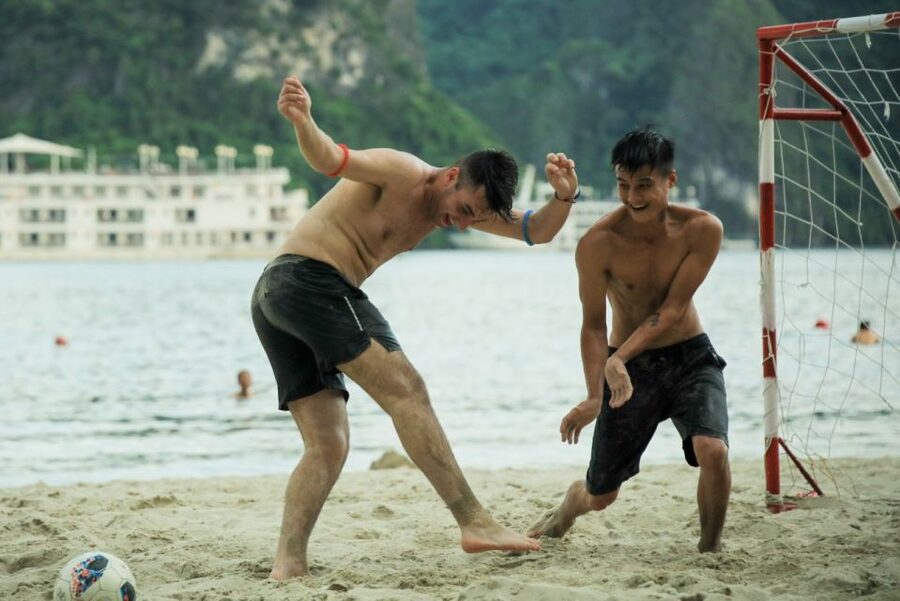 2-Day Royal Palace Ha Long Bay & Ti Top Island Cruise - Sunset, dinner, karaoke, and squid fishing