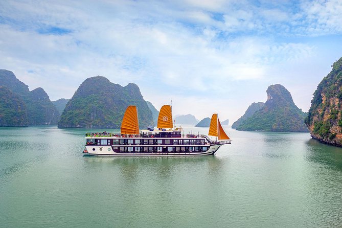 2-Days, 1-Night Halong Bay Discovery Cruise from Hanoi - Boarding the Halong Phoenix Cruiser