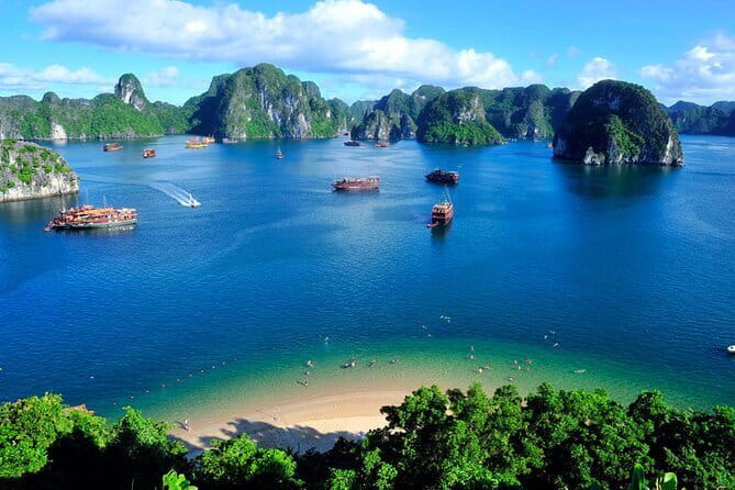 2 Days 1 Night Lan Ha, Ha Long Bay Tour With Licensed Guide - Swimming at Three-Peach Beach