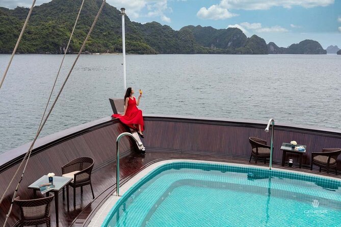 2 Days and 1 Night Halong Bay Luxury Genesis Regal Cruises - Sunrise Tai Chi and a Second Look at Lan Ha Bay