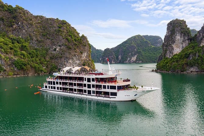 2-Days Aspira Cruise Tour around Hanoi- Halong- Lan Ha Bay - The Ship: Comfort Between Activity Stops