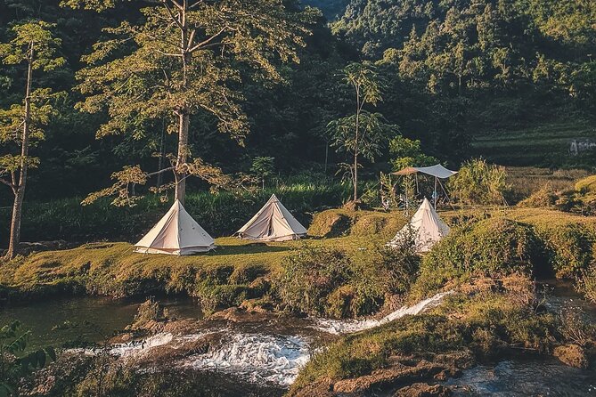 2 Days Camping Tour in Angel Eye Mountain and Ban Gioc Waterfall - Ban Gioc Waterfall: the big first morning view