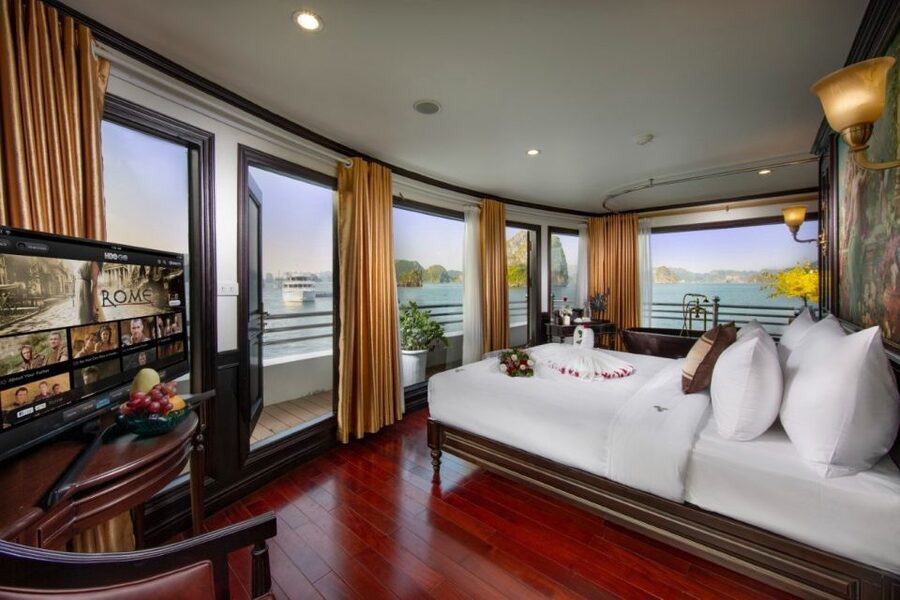 3 Day Hanoi - Ninh Binh - Halong Bay 5 Star Cruise & Balcony - Ti Top Island, swimming, and Luon Cave