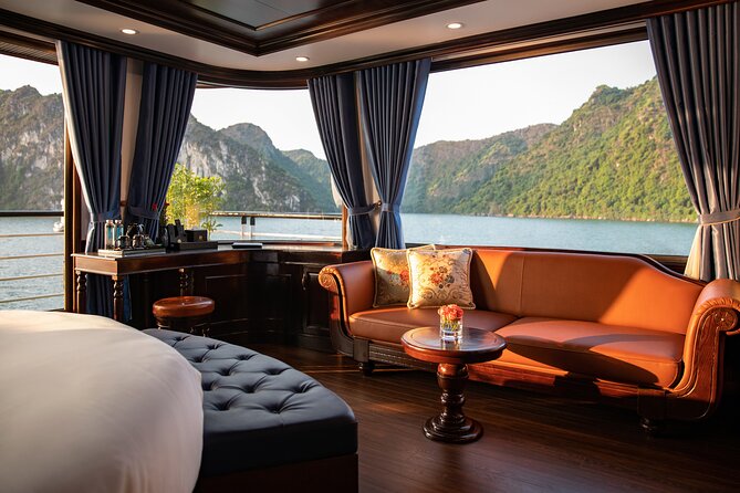 3-Day Hanoi-Ninh Binh-Halong-Lan Ha Bay 5 Star Cruise & Balcony - Evening on board: food, squid fishing, and noise