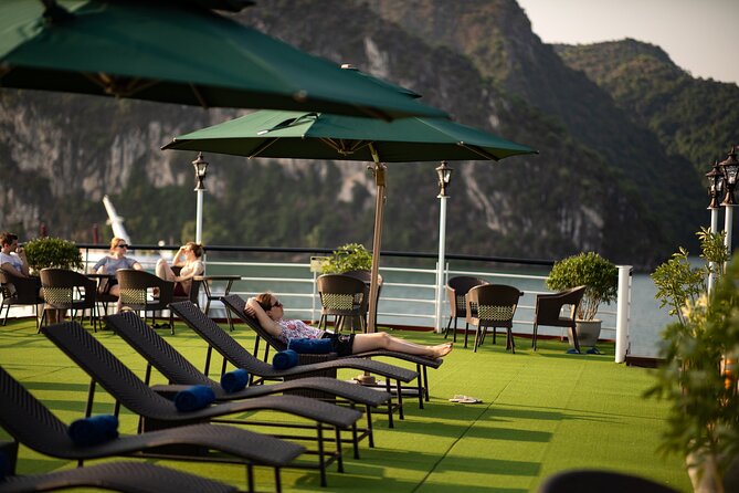 All-Inclusive 2 Day/1 Night Halong Luxury Cruise, Meals, Cave, Kayaking,Swimming - Early morning views and the second day