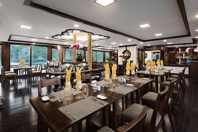 All-Inclusive 3 Day/2 Night Halong Luxury Cruise Meals, Cave, Kayaking, Swimming - What $290 buys you on the bay