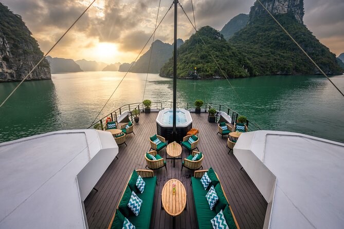 Amanda Premier Cruise - Ha Long Bay - All Inclusive 2D1N - Day one: settling in, sightseeing, and evening entertainment