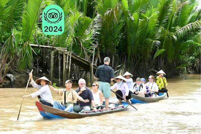 Authentic Mekong Delta: Tuk Tuk, Rowing Boat, Biking Tour
