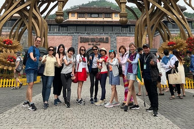 Ba Na Hills and Golden Bridge Full Day Tour Small Group - Le Jardin D’amour and the Debay wine cellar