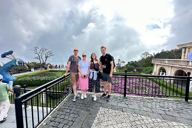 Ba Na Hills and Marble Mountains PrivateTour with Streetfood meal - The long cable car ride up Ba Na Hills