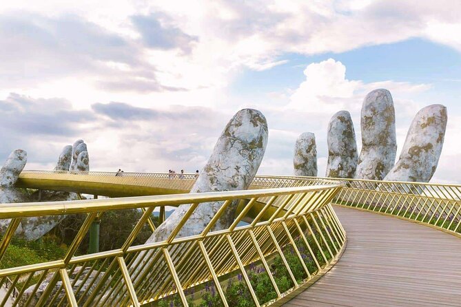 Ba Na Hills & Golden Bridge Full-Day Tour - The Golden Bridge: beautiful, famous, and crowded