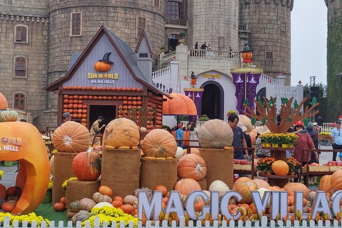 Ba Na Hills & Golden Bridge: Private Return Transfer from Da Nang - French Village, gardens, and the mountain complex
