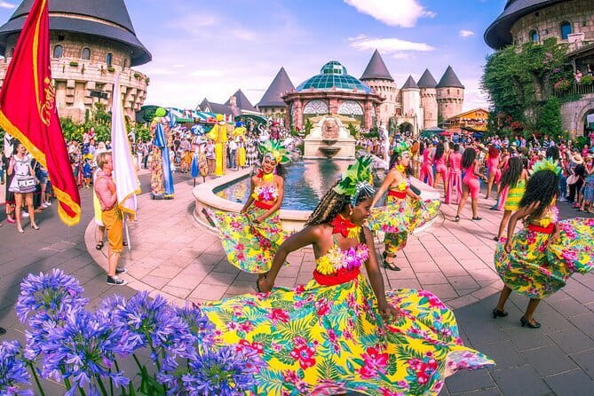 Ba Na Hills & Golden Bridge with Fantasy Park Tour-Optional Lunch - Linh Ung Pagoda at nearly 1,500 meters