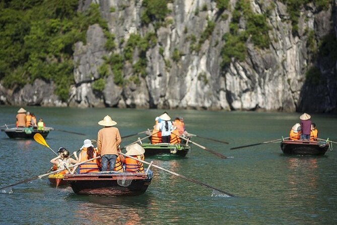 Bai Tu Long Bay 2 Day 1 Night Cruise - Swimming, sunbathing, and evening squid fishing