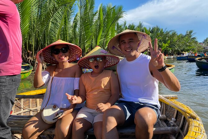 Basket Boat Ride, Coconut Forest, Sunset and Hoi An Town by Night - Phuc Kien Assembly Hall and Chinese heritage