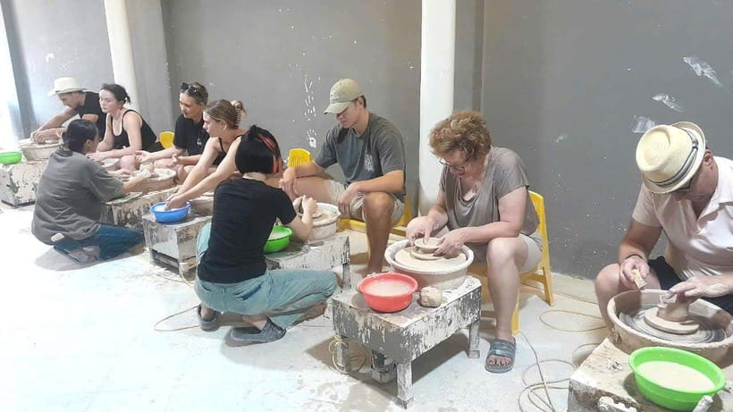 Bat trang Pottery Ceramics Class in Hanoi’s Old Quarter | VN - Firing, glazing, and getting your pottery home