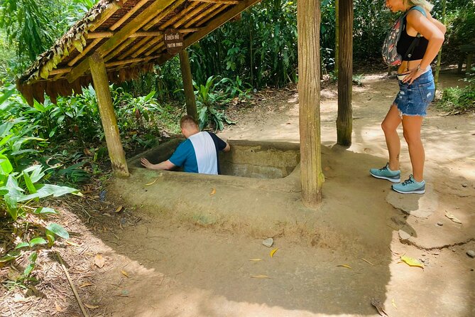 Ben Duoc 'Less-Crowded' Cu Chi Tunnels Half-Day Tour - Tapioca and the Hoang Cam kitchen