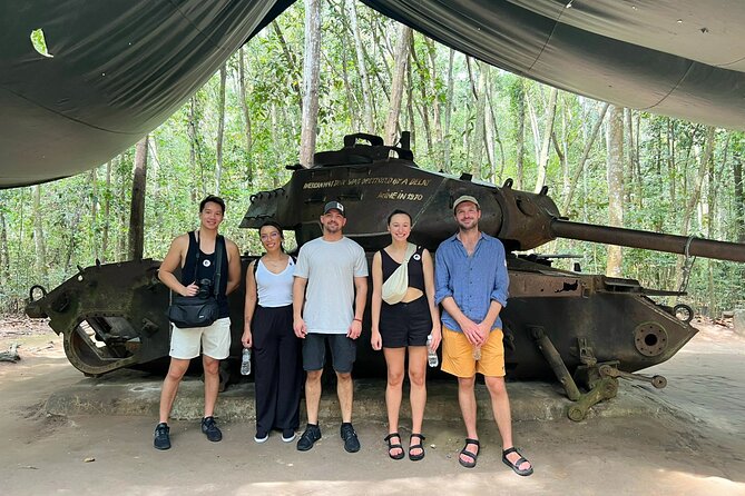 Ben Duoc 'Less-Crowded' Cu Chi Tunnels Half-Day Tour - The propaganda display and the craft-shop stop