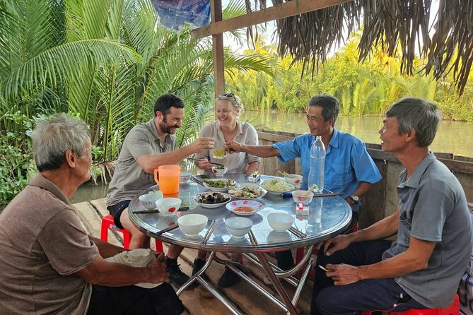 Ben Tre: Scooter, Culture, Sailboat and Mekong Food (Half Day) - A quiet sailboat ride on a Mekong branch