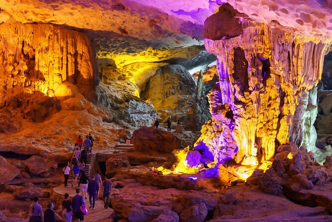 Best Halong 5 star Day Trip, inclusive,buffet,cave,kayak,transfer - Crowds, group size, and the real feel of Halong Bay