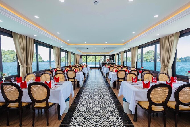Best Halong Bay Tour One Day On Luxury Cruise 6 Hours Cruising - Lunch Onboard With Local Vietnamese Food