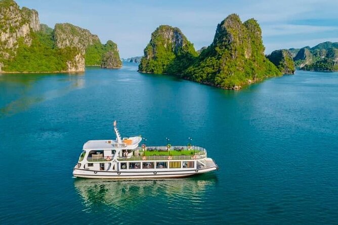 Best Halong Bay Tour One Day On Luxury Cruise 6 Hours Cruising - Ti Top Island, Swimming, and the 360-Degree View