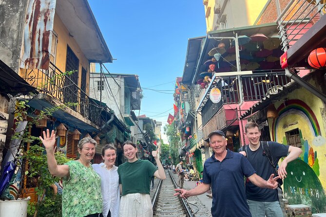 Best Hanoi Food Tour 7 Different Food Tasting Visit Train Street - Reaching Hanoi Train Street