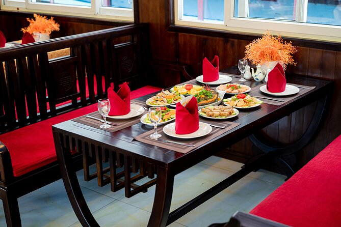 Best Price Halong 5 Star Day Cruise Buffet, Pool ,Sunset party - Who this Ha Long Bay cruise suits best