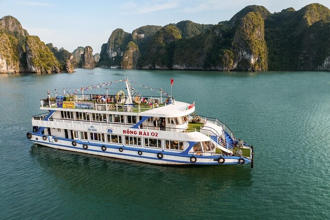 Best Price Halong Bay Full-Day Trip,Cave,Titop,Kayak By Transfer - Boarding at Tuan Chau Island Around Noon