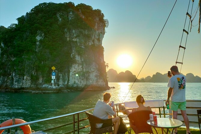 Best Price Halong Bay Full-Day Trip,Cave,Titop,Kayak By Transfer - Sung Sot Cave and Its Two Large Chambers