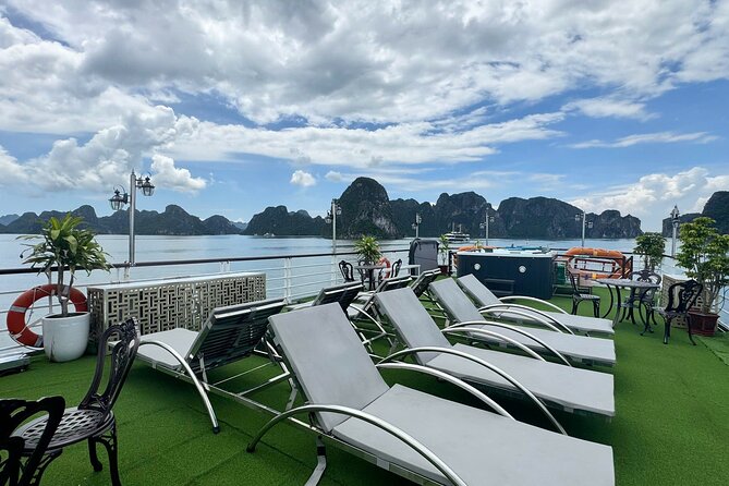 Best Value Ha Long bay 1 day - Lunch, kayak, swimming, transfer - Tuan Chau Island and lunch on the cruise