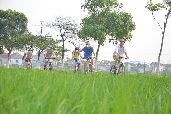 Bicycle Tours Hanoi: Full Day Bicycle Tours City & Countryside - Huu Tiep Lake and the B-52 wreck