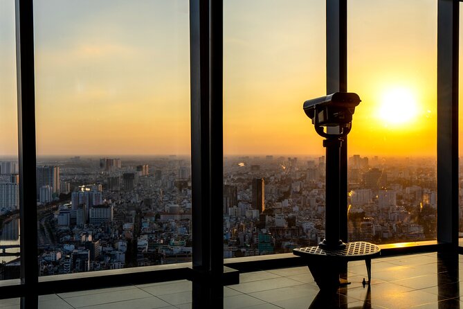 Bitexco Financial Tower: Saigon Skydeck General Admission Ticket - Interactive Maps, Dresses, and Small Exhibits