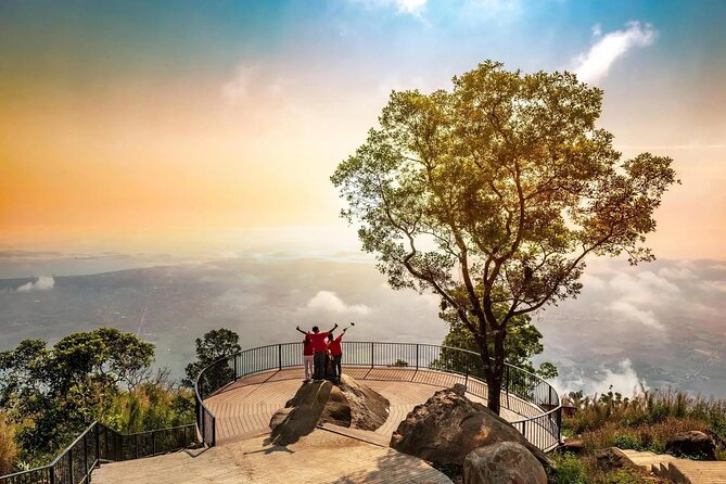 Black Virgin Peak, Cu Chi Tunnels & Cao Dai Temple - Private Tour - Riding the cable car up Black Virgin Mountain