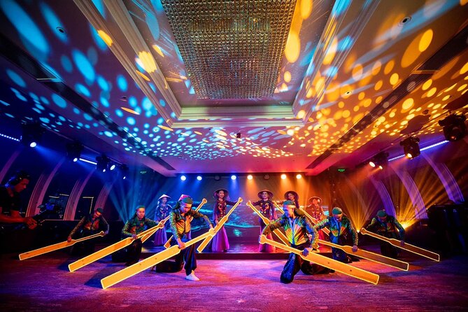 Buffet on Paradise Delight Dining Cruise Halong Bay Tour - Cave visits with lights and limestone formations