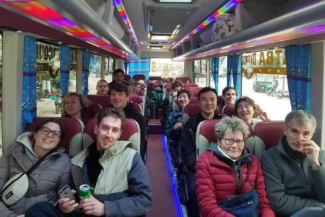 Bus Cat Ba to Hanoi - Refreshments, WiFi, and the small comforts