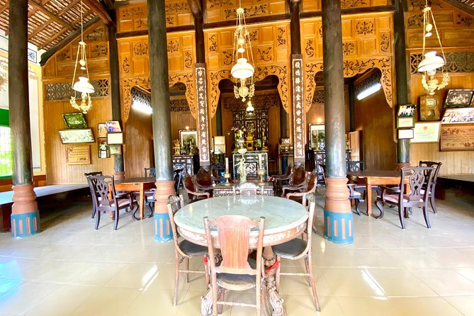 Cai Be Mekong Delta Tour: Cooking Class, Cycling & Craft Villages - Coconut candy, rice popcorn, and local family work
