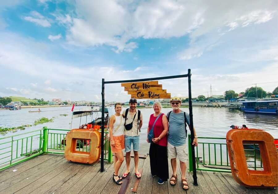 'Cai Rang' Floating Market 2-Day Tour With Biking & Boating - Cái Bè brings the river into view