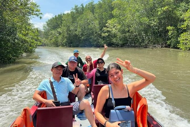 Can Gio Mangrove Forest 1 day tour - The speedboat through the jungle