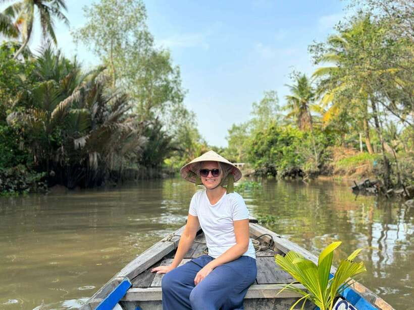 Can Tho: Floating Market, Canal, Cacao Farm & Mekong' Life - From rice flour to noodles at a family workshop
