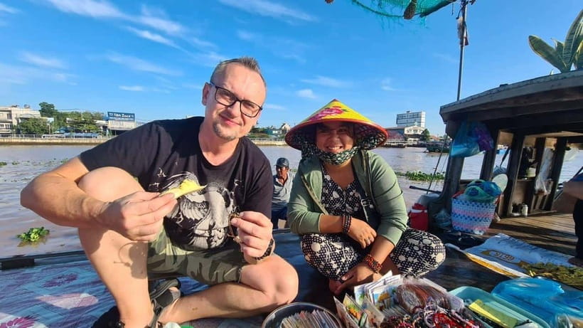 Can Tho: Floating Market, Canal, Cacao Farm & Mekong' Life - Quiet water coconut canals by sampan