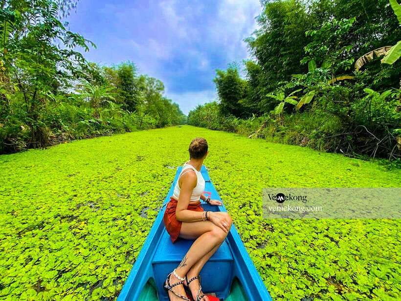 Can Tho: Lung Ngoc Hoang Nature Reserve & Forest Tour - A boat ride through wetland canals