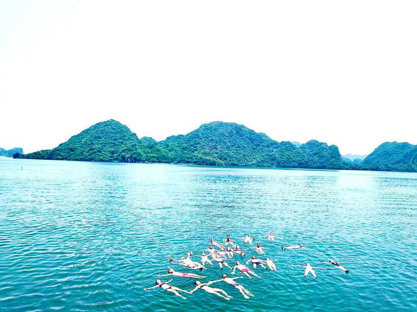 CAT BA :2D1N Lan Ha bay-Ha Long bay with Plankton Excursion - Cycling into Viet Hai Village