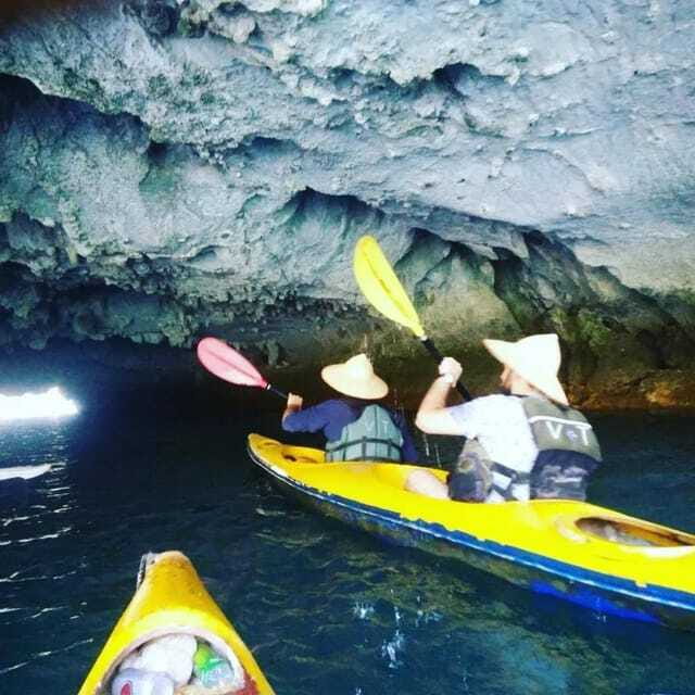 CAT BA :2D1N Lan Ha bay-Ha Long bay with Plankton Excursion - The overnight boat and the night-glowing water