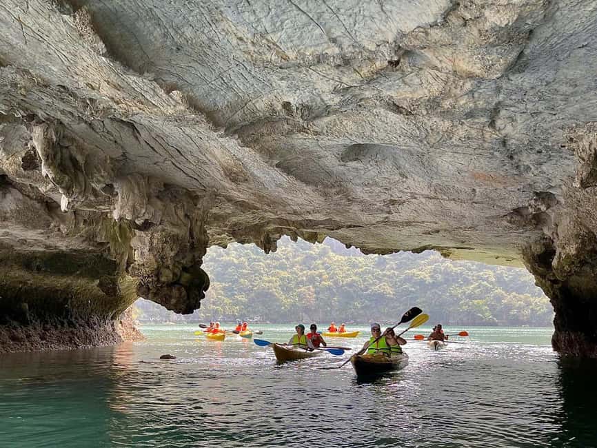 Cat Ba/Ha Noi: Lan Ha and Monkey Island Full Day Boat Trip - A large Vietnamese lunch on board