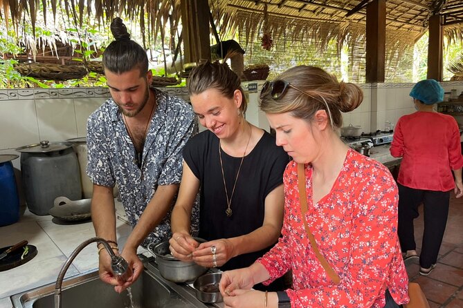 Cooking class & Vibrant Market by Scooter/Tuktuk (Half-Day) - Fruit, herbs, and street food along the way