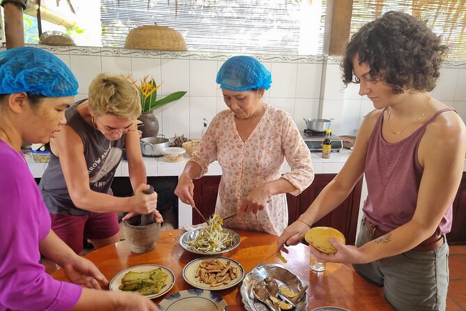 Cooking class & Vibrant Market by Scooter/Tuktuk (Half-Day) - Cooking four or five Mekong Delta dishes